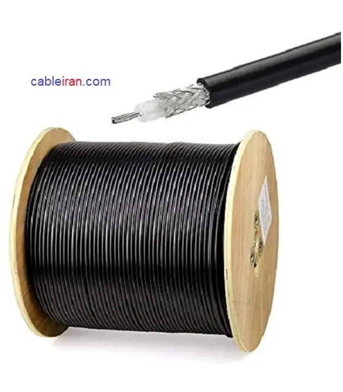 كابل كواكسيال RG58 رسانا اراك TC/CCA كابل كواكسيال RG58 رسانا اراك TC/CCA