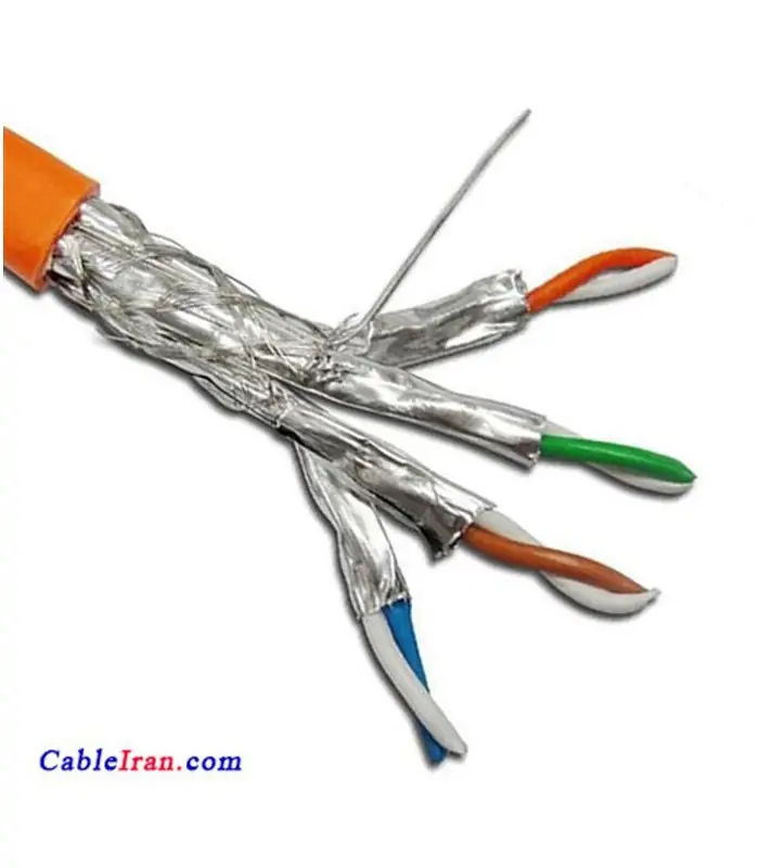 كابل شبكه CAT7 SFTP نگزنس - تمام مس - وارداتي كابل شبكه CAT7 SFTP نگزنس - تمام مس - وارداتي
