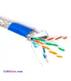 کابل شبکه CAT6 SFTP آترینت ATRINET لگراند - تمام مس - فویلدار - 0.52 - شیلددار قرقره 500 متر