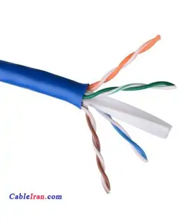 کابل شبکه CAT6 UTP رسانت RESANET لگراند  - تمام مس - 0.5     قرقره 305 متر