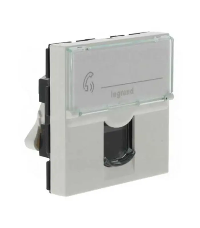 تجهيزات شبكه كيستون لگراند LEGRAND CAT 6 UTP پهن با فيس تجهيزات شبكه كيستون لگراند LEGRAND CAT 6 UTP پهن با فيس